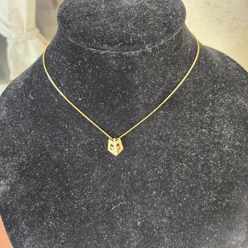 Givenchy gold necklace